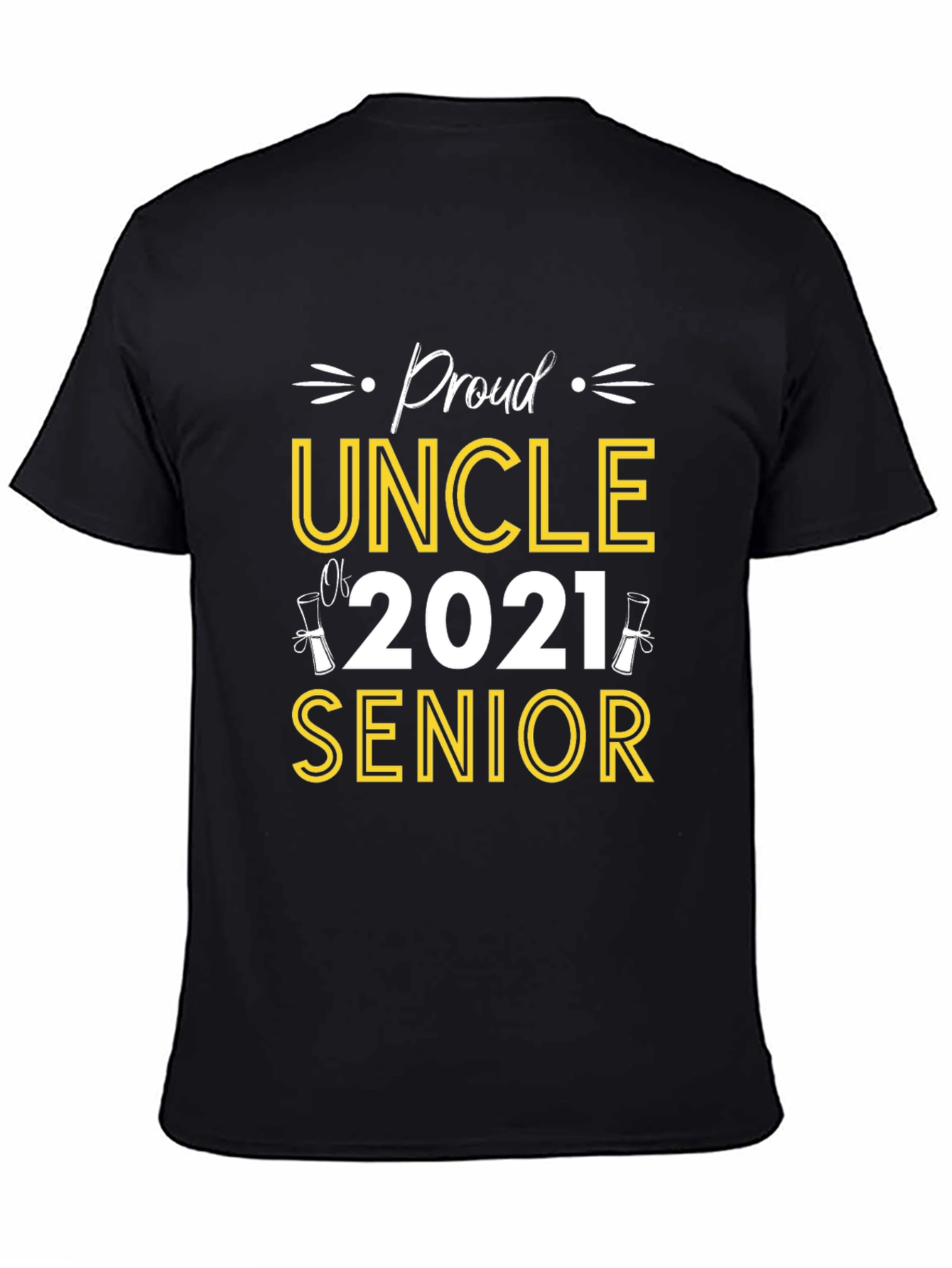 Proud Uncle Of 2021 Senior T-Shirt