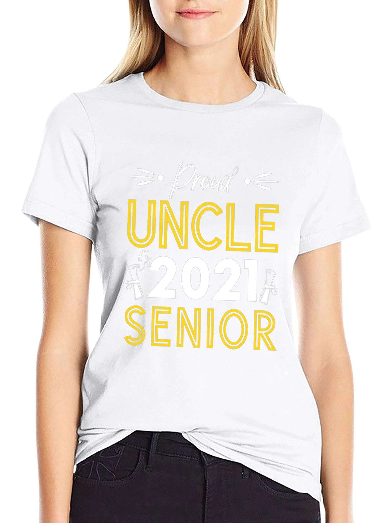 Proud Uncle Of 2021 Senior T-Shirt