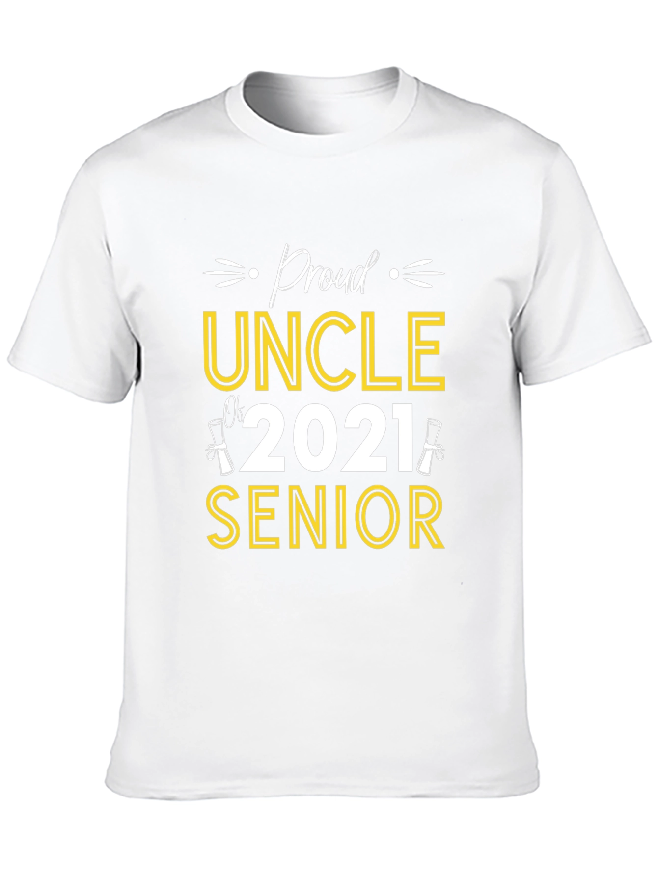 Proud Uncle Of 2021 Senior T-Shirt