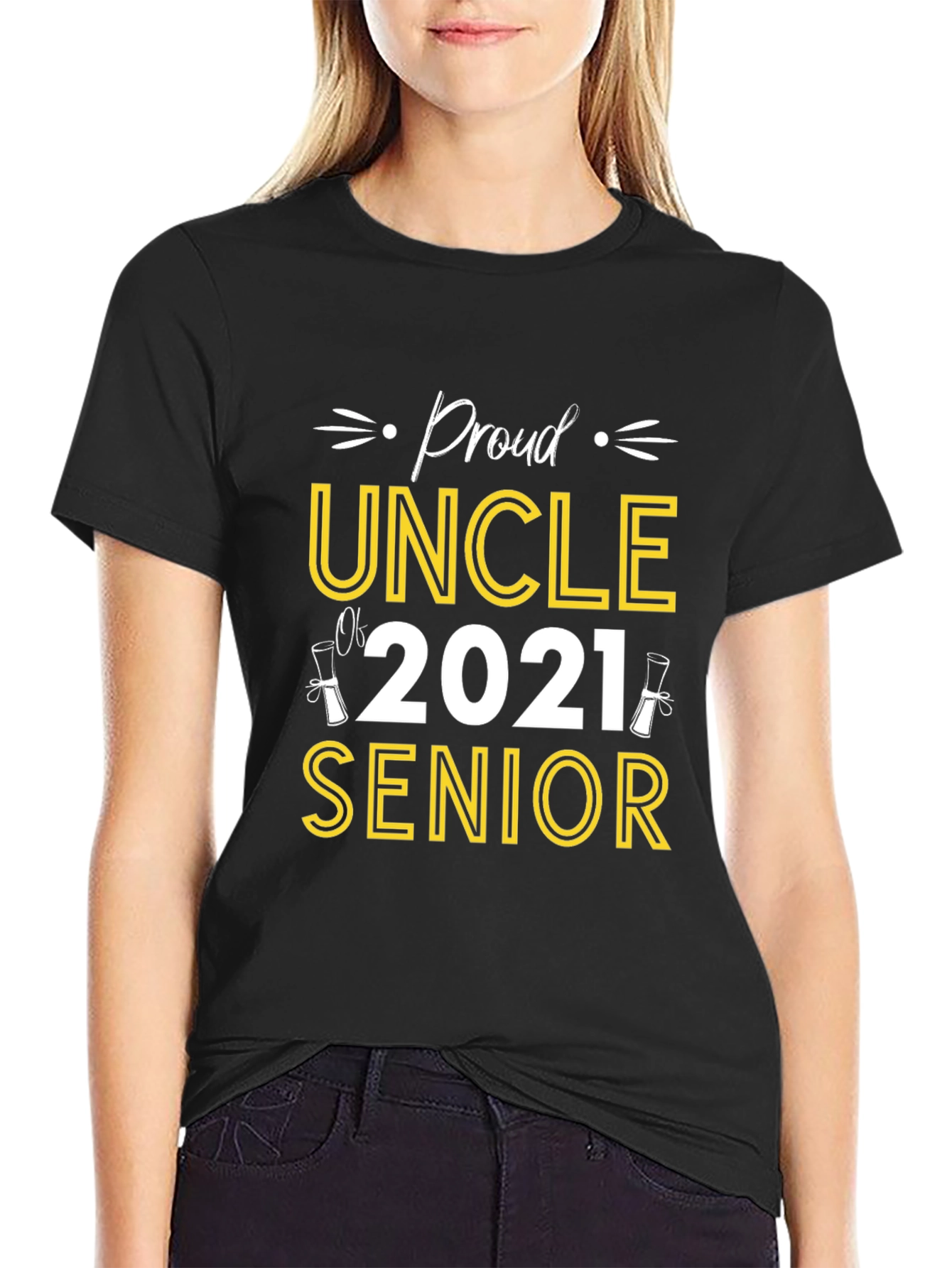 Proud Uncle Of 2021 Senior T-Shirt