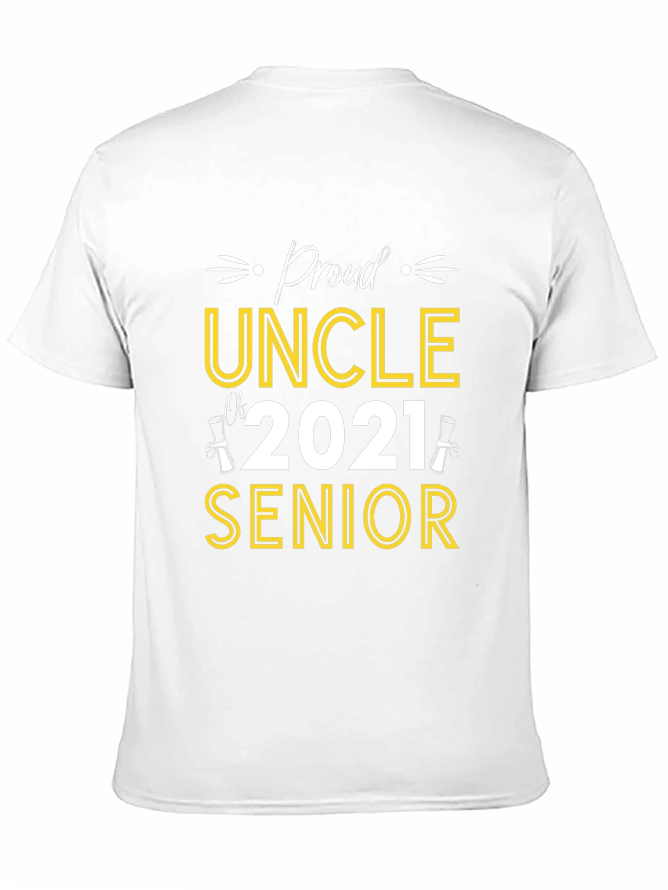 Proud Uncle Of 2021 Senior T-Shirt