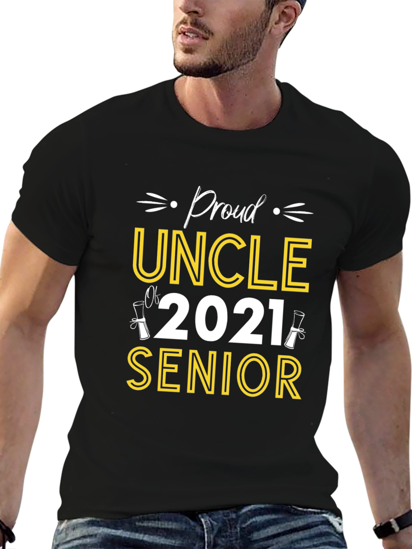 Proud Uncle Of 2021 Senior T-Shirt