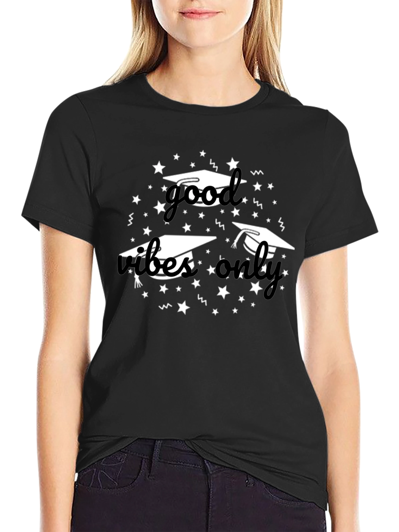 Good Vibes Only Graduation T-Shirt