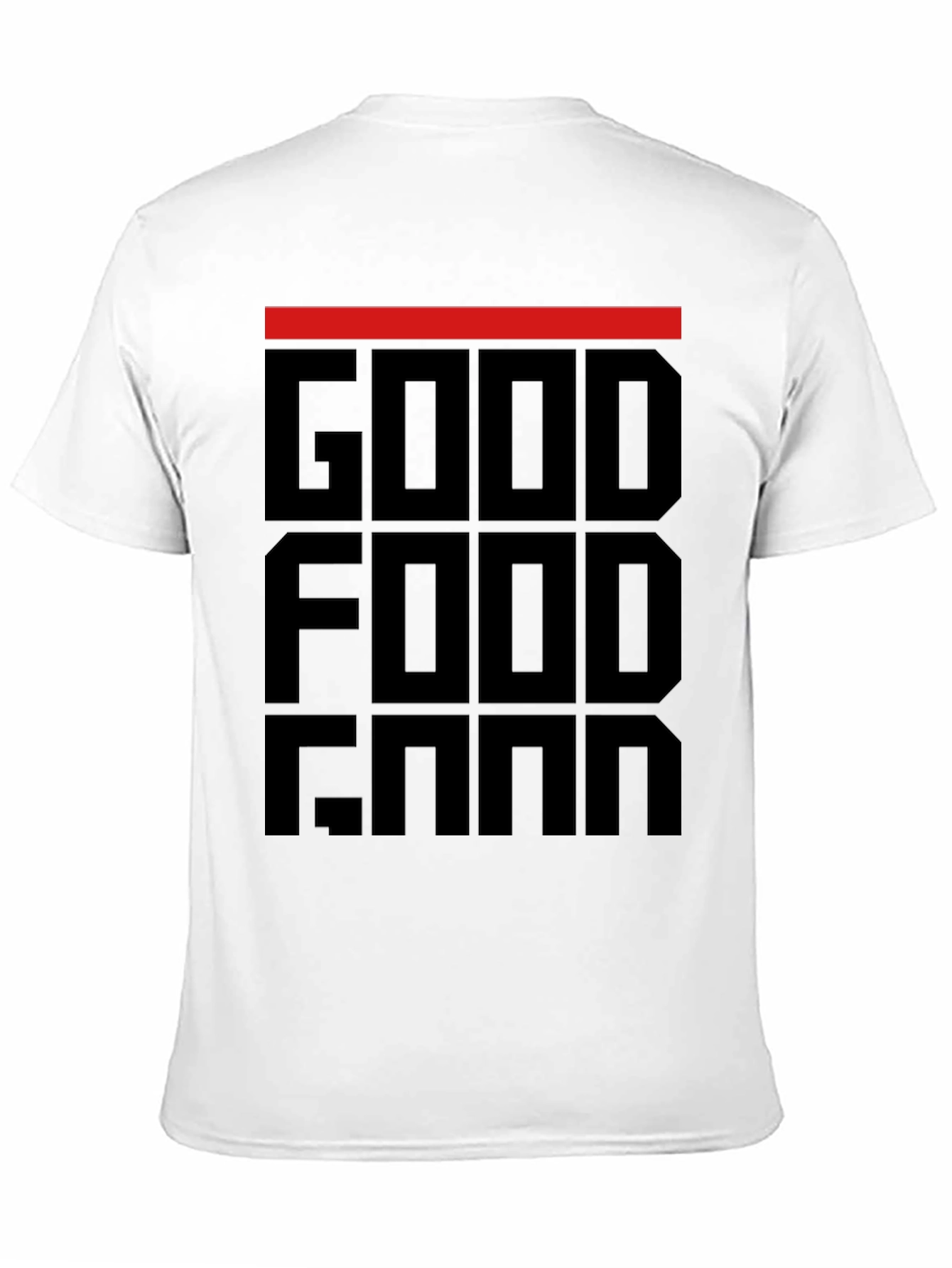 Good Food Gang T-Shirt - Black Graphic Tee