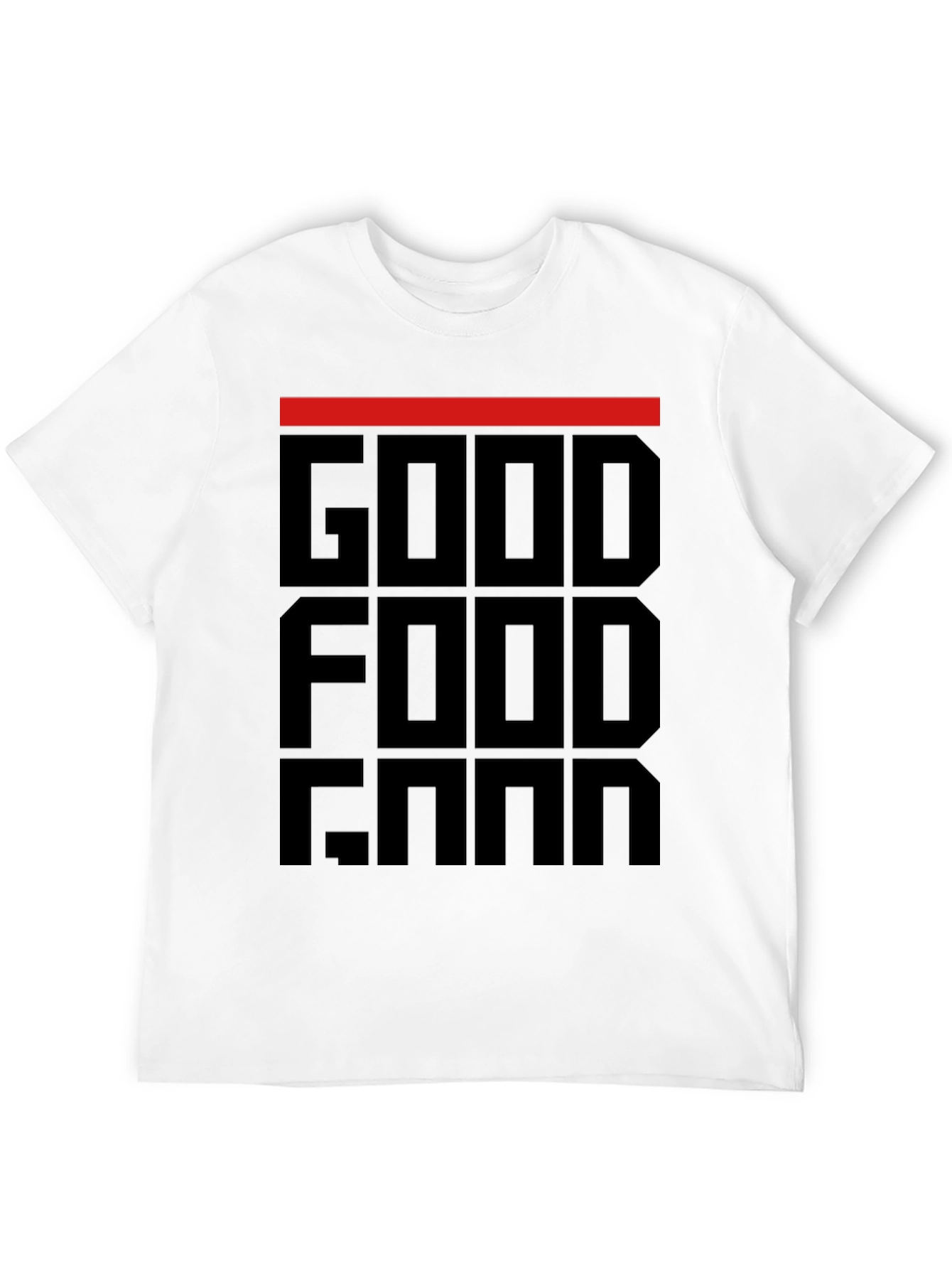 Good Food Gang T-Shirt - Black Graphic Tee