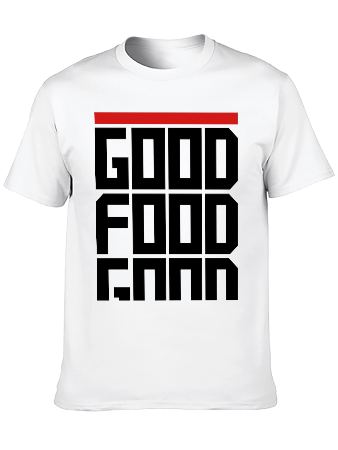 Good Food Gang T-Shirt - Black Graphic Tee