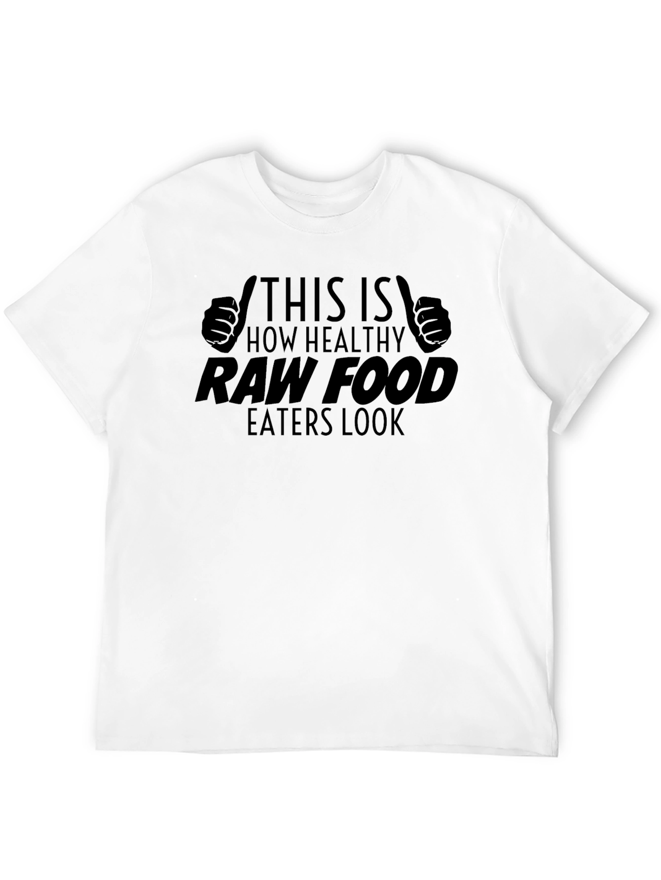 Raw Food Eater Graphic T-Shirt