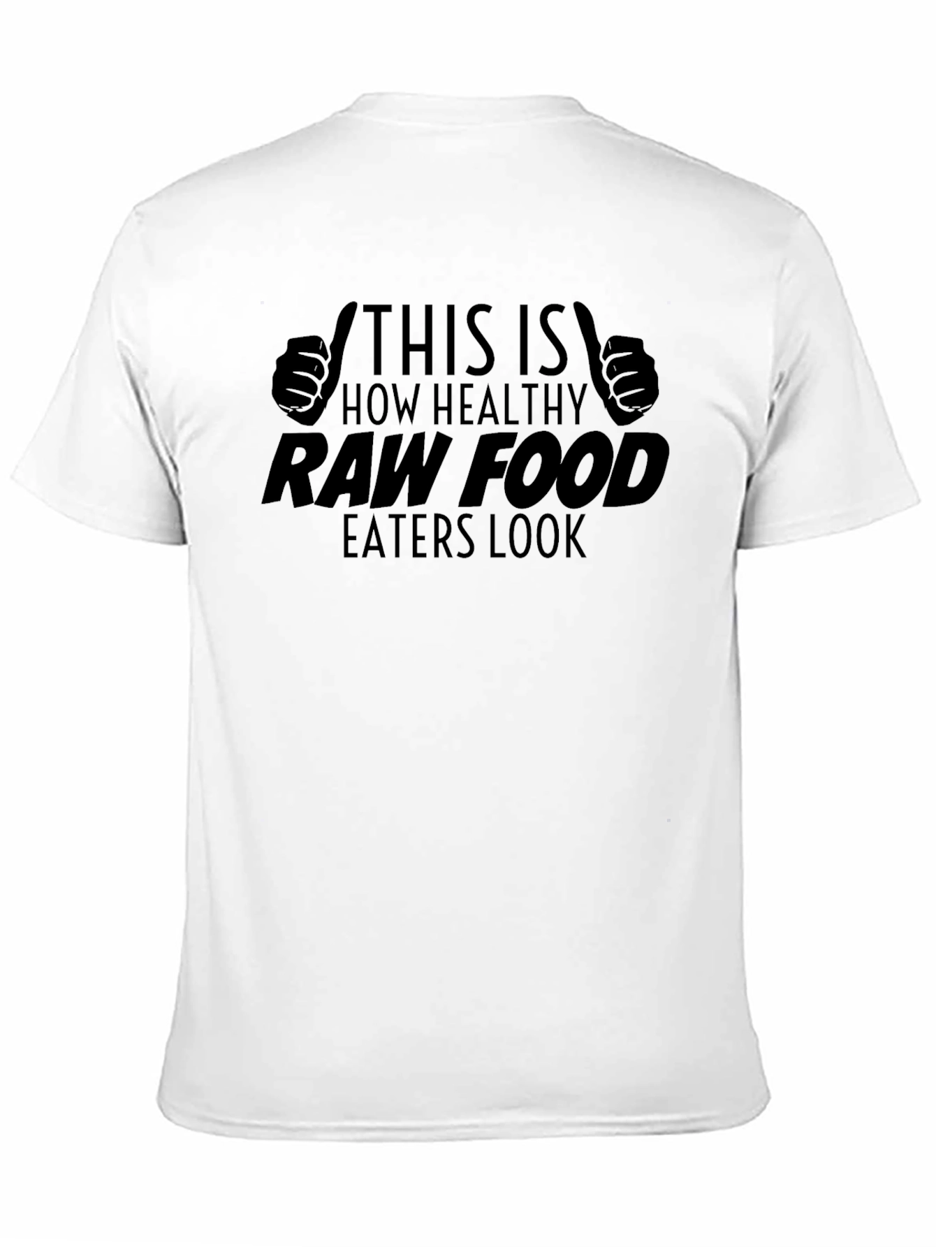 Raw Food Eater Graphic T-Shirt