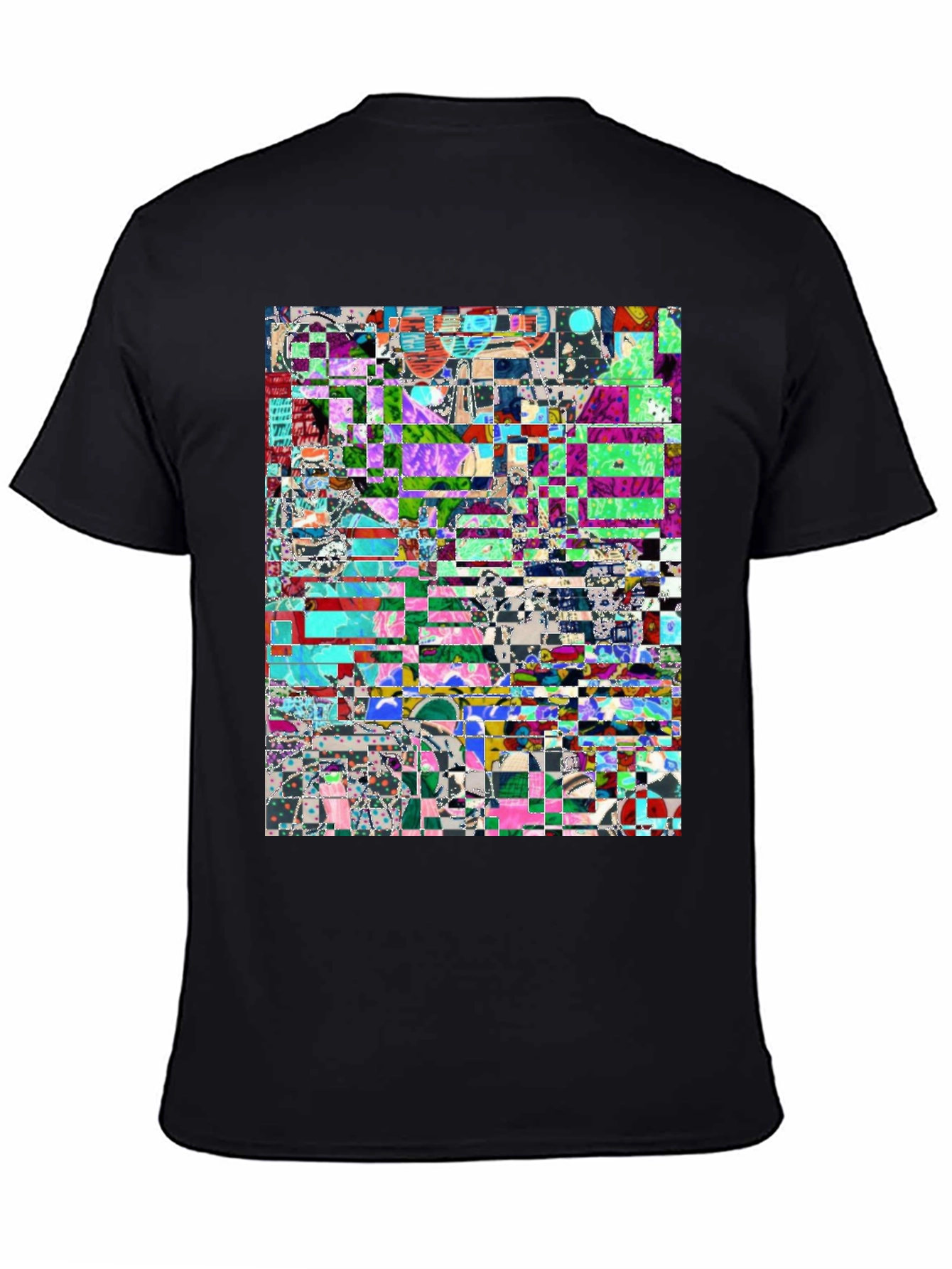 Abstract Glitch Art T-Shirt
