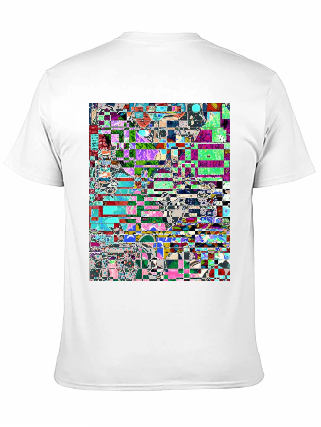 Abstract Glitch Art T-Shirt