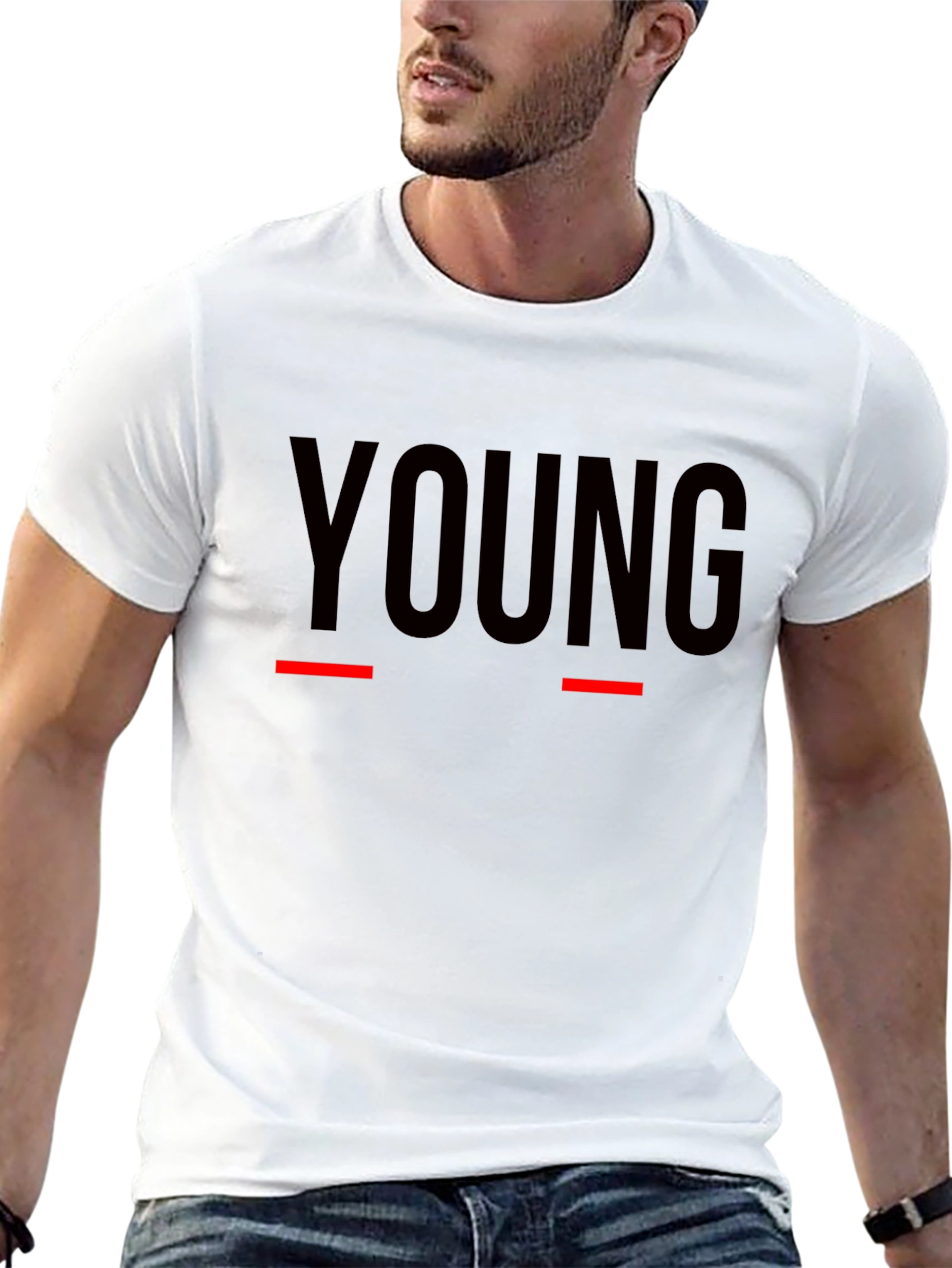 Young Graphic Tee - Bold Streetwear Style