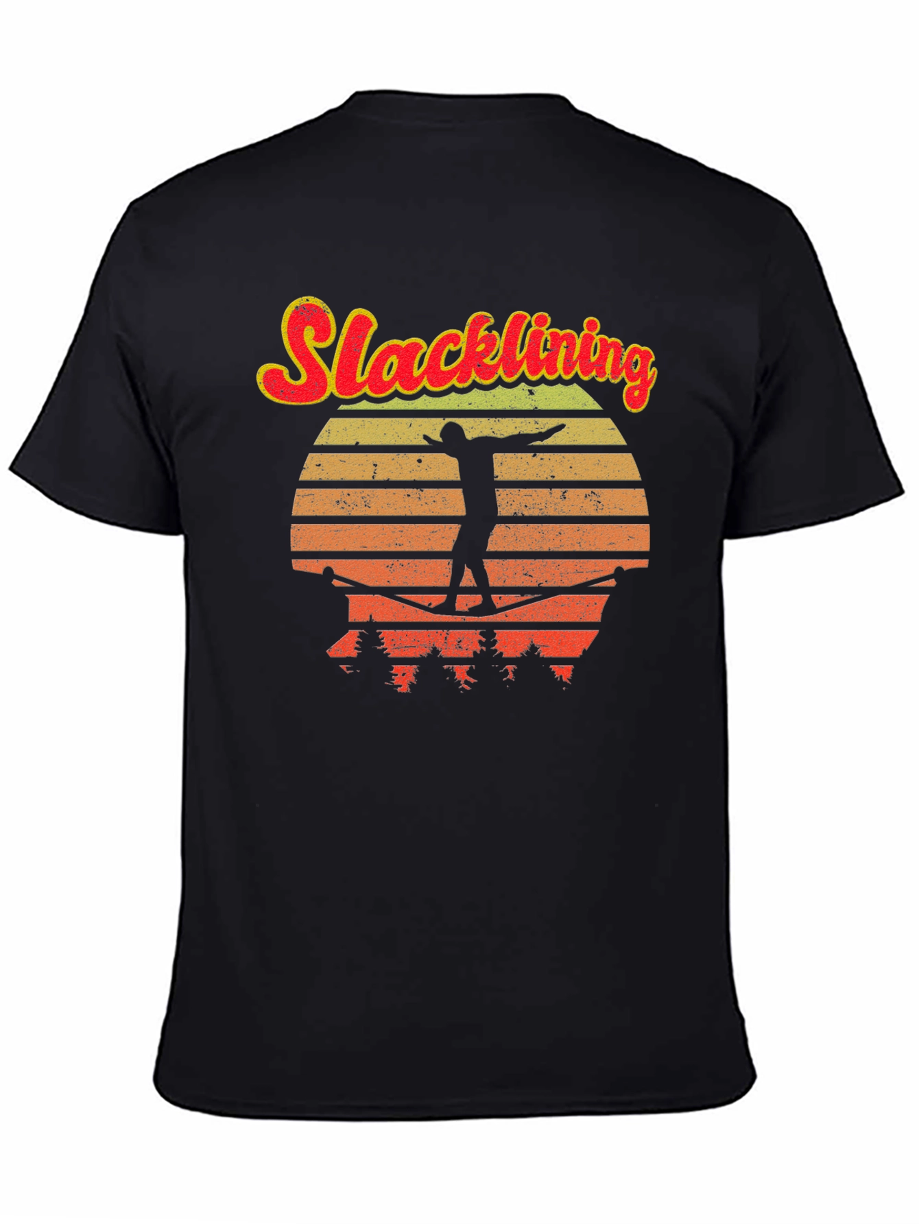 Retro Slacklining T-Shirt