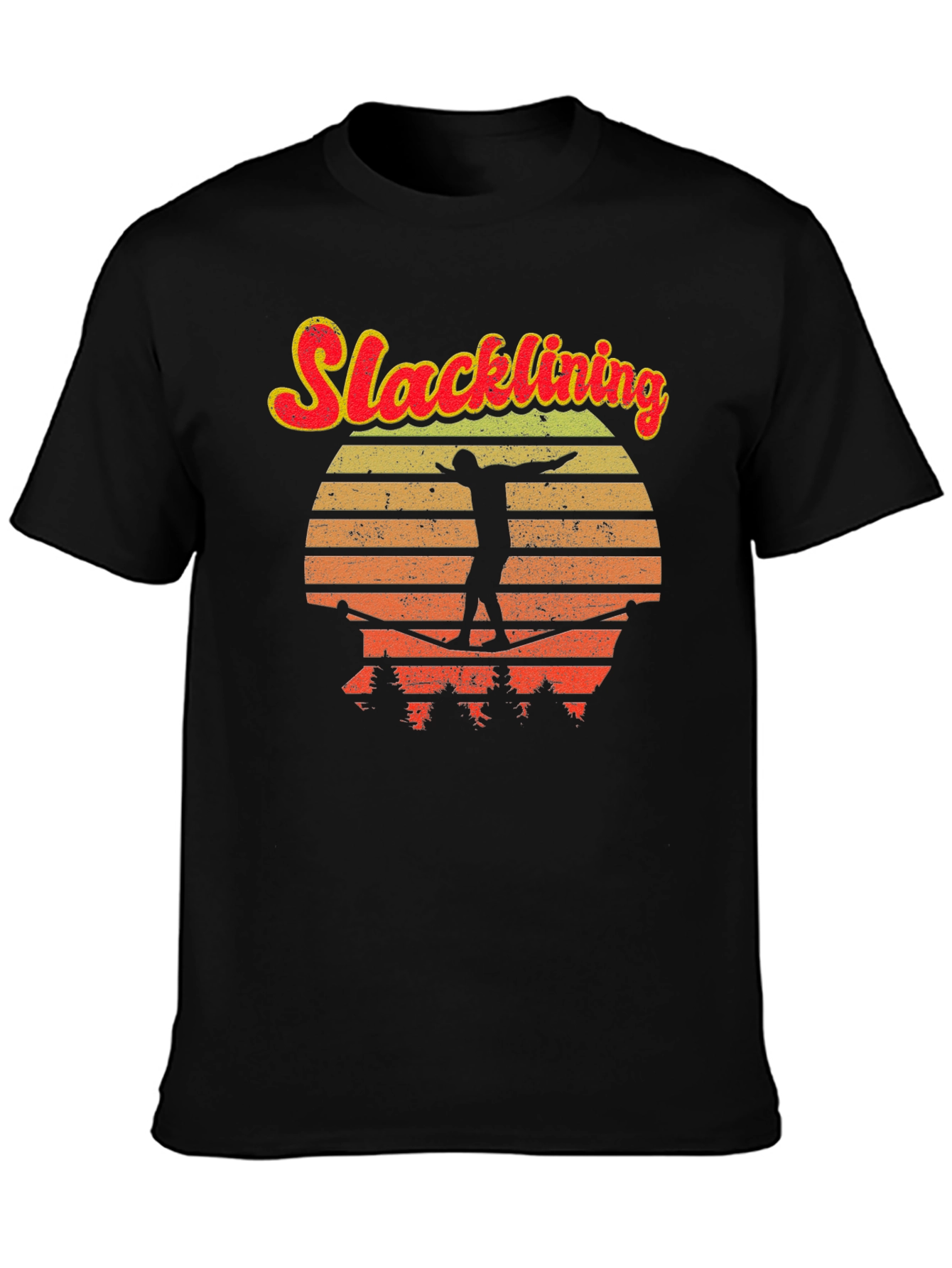 Retro Slacklining T-Shirt