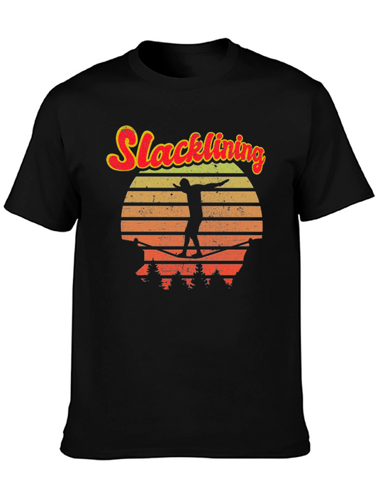 Retro Slacklining T-Shirt