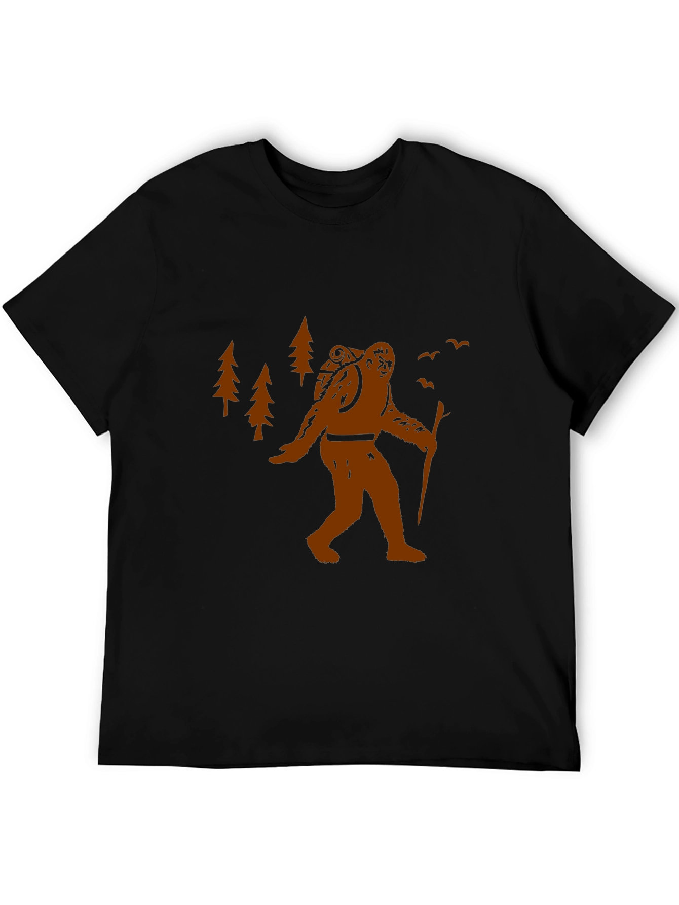 Sasquatch Hiking T-Shirt - Funny Bigfoot Adventure Tee