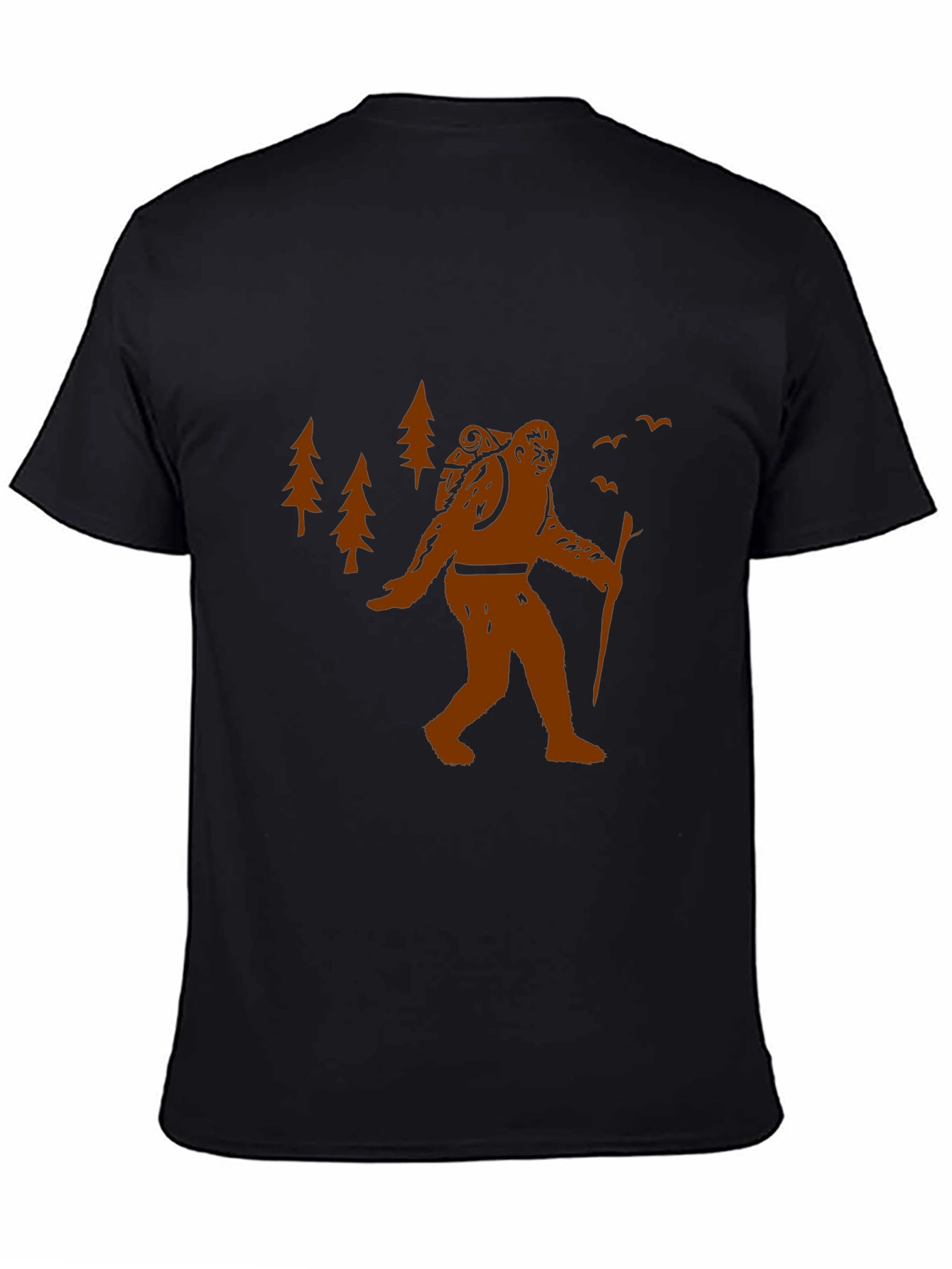 Sasquatch Hiking T-Shirt - Funny Bigfoot Adventure Tee