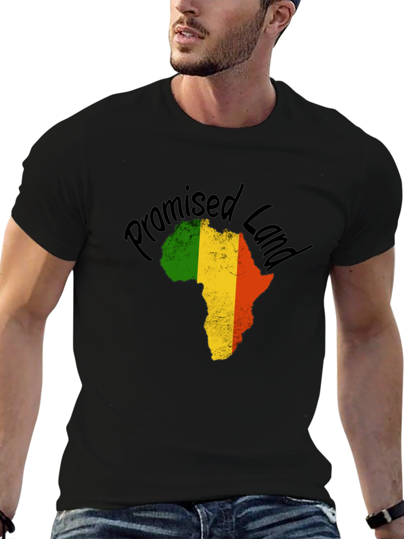 Promised Land Africa Map Graphic T-Shirt