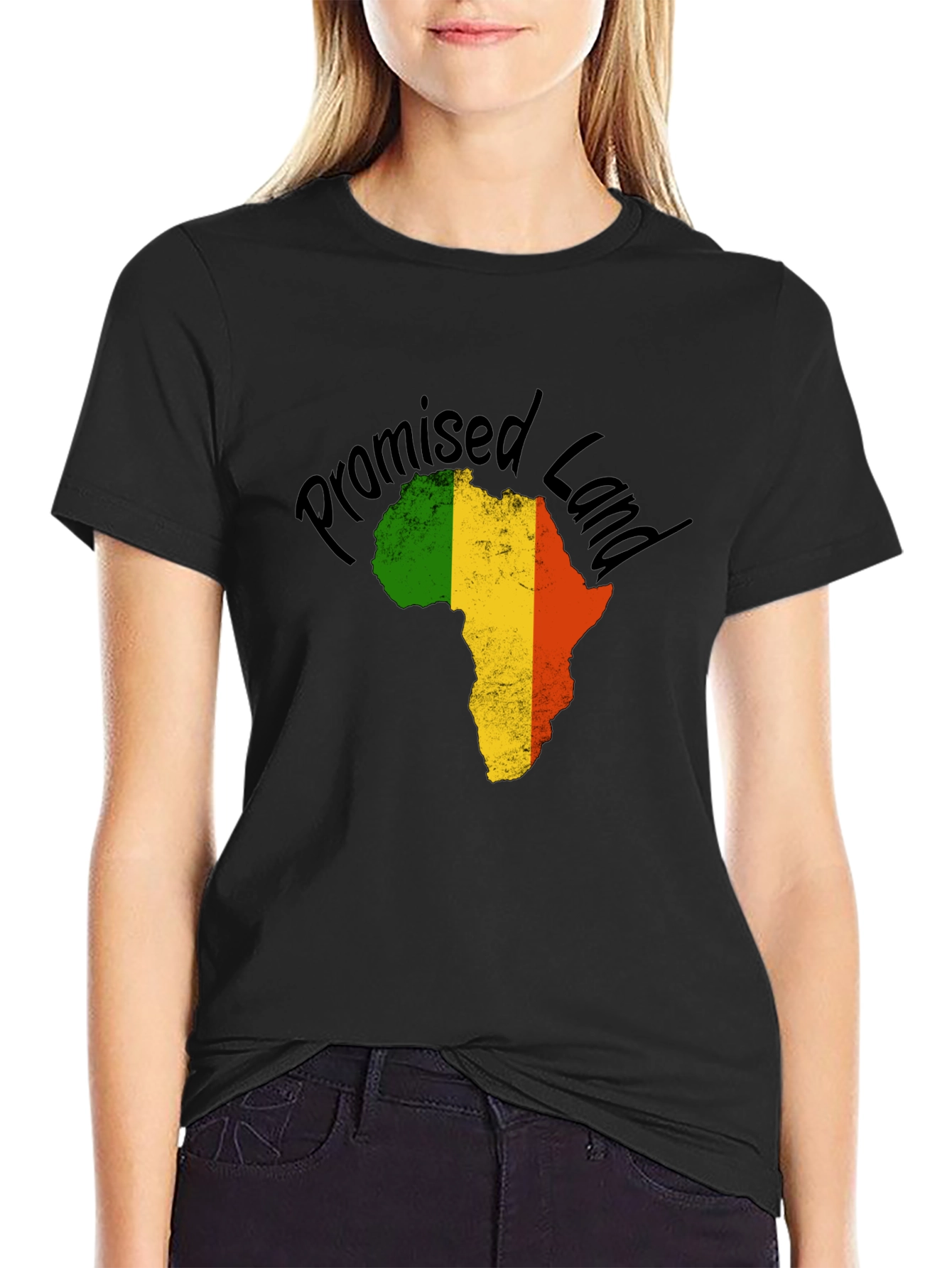 Promised Land Africa Map Graphic T-Shirt