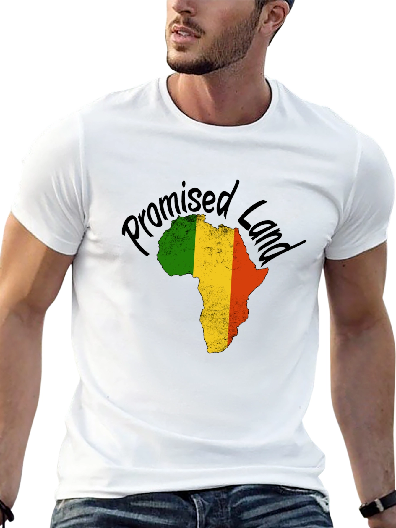 Promised Land Africa Map Graphic T-Shirt