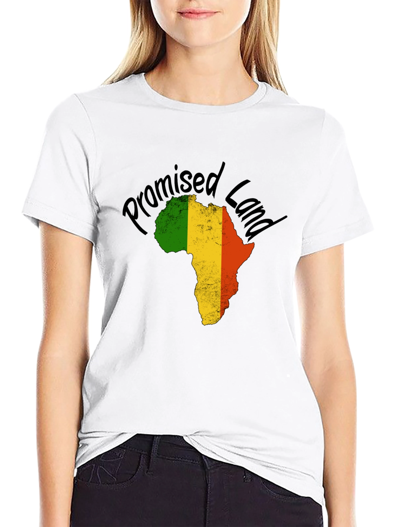 Promised Land Africa Map Graphic T-Shirt