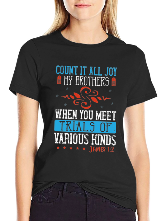 Count it All Joy Christian T-Shirt