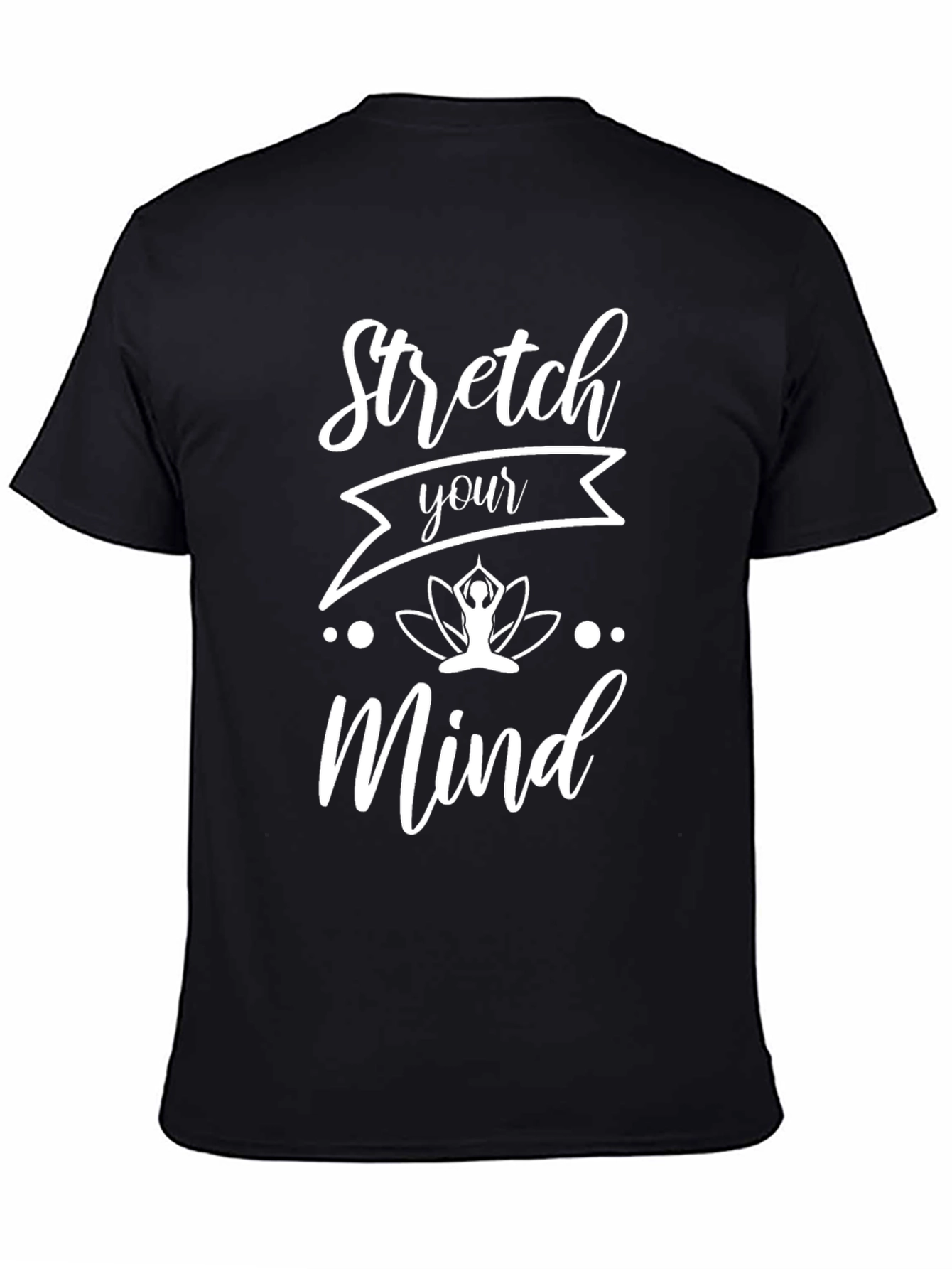 Stretch Your Mind T-Shirt - Yoga Meditation Tee
