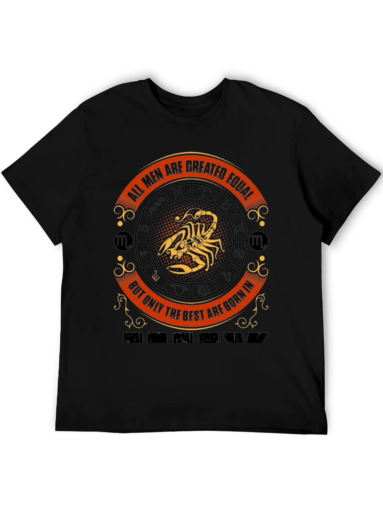 Scorpio Zodiac Mens T-Shirt