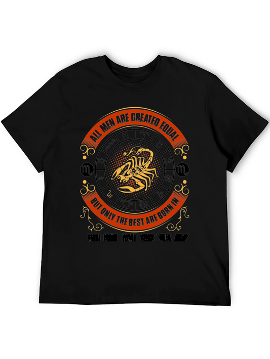 Scorpio Zodiac Mens T-Shirt