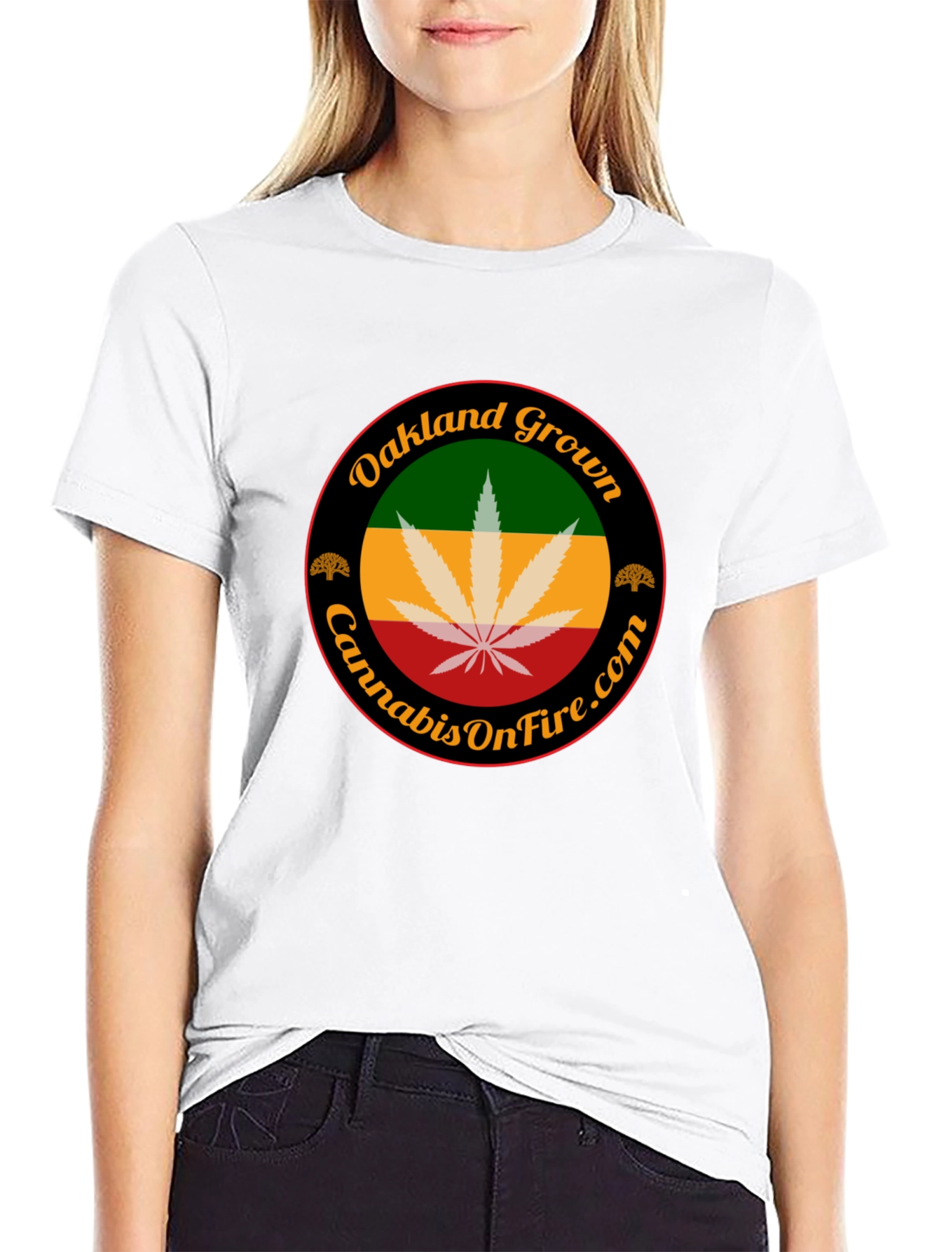 Oakland Grown Cannabis Tee - Premium Comfort