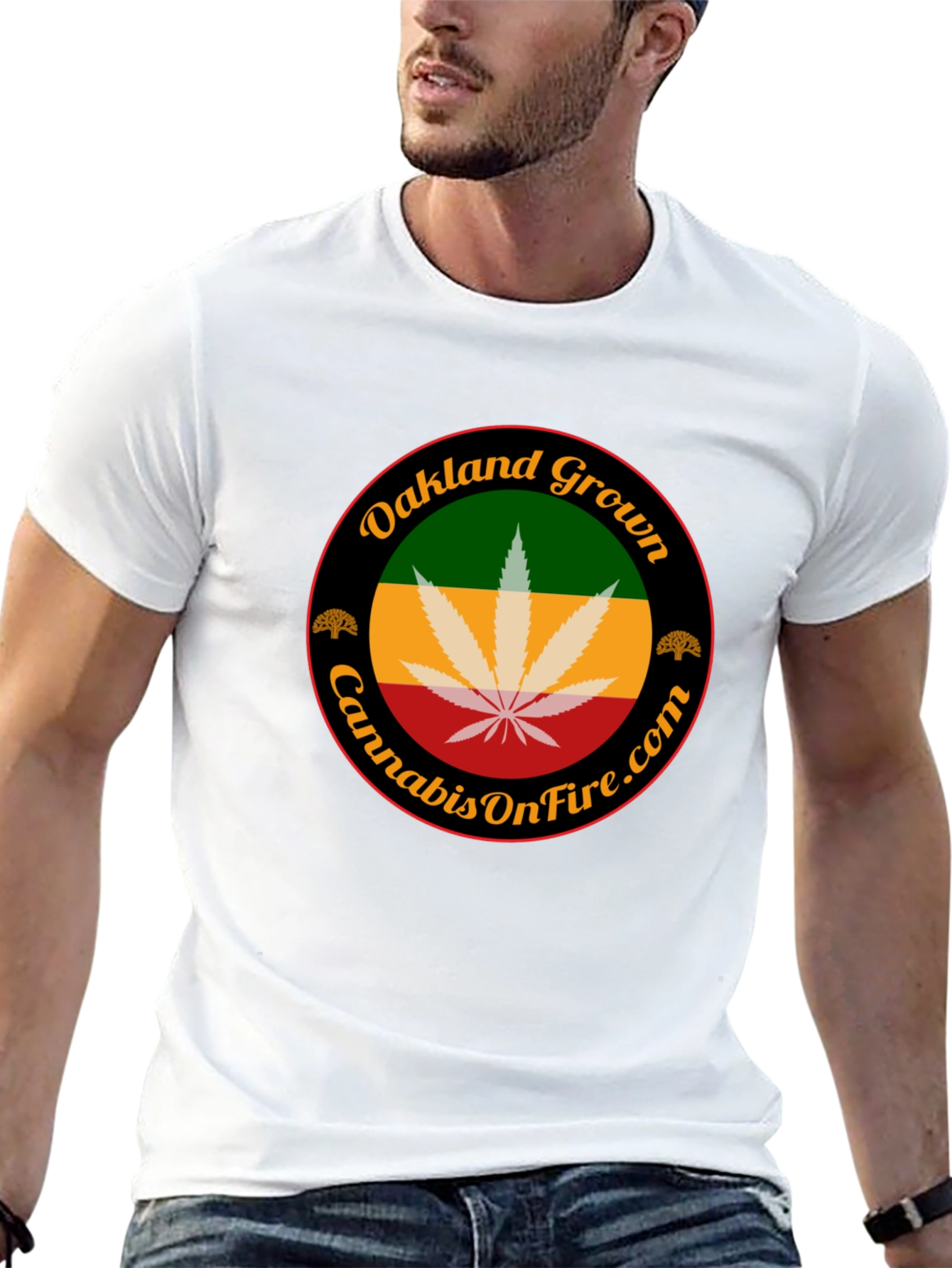 Oakland Grown Cannabis Tee - Premium Comfort
