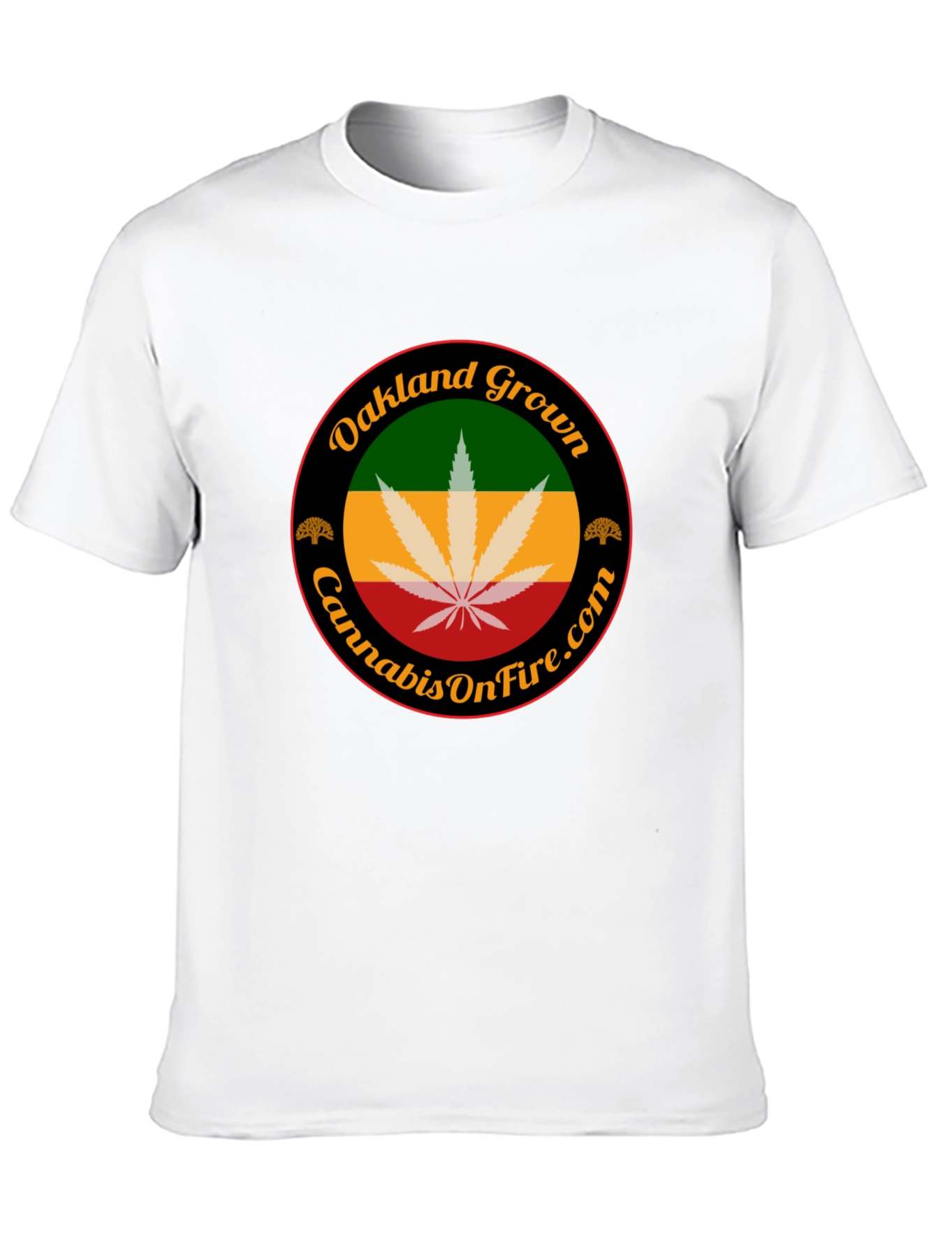 Oakland Grown Cannabis Tee - Premium Comfort