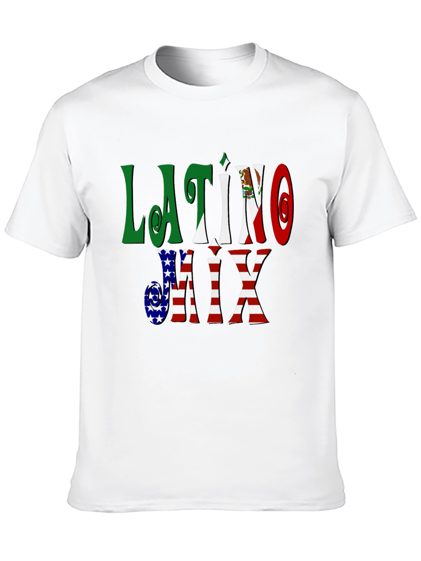 Latino Mix Graphic T-Shirt