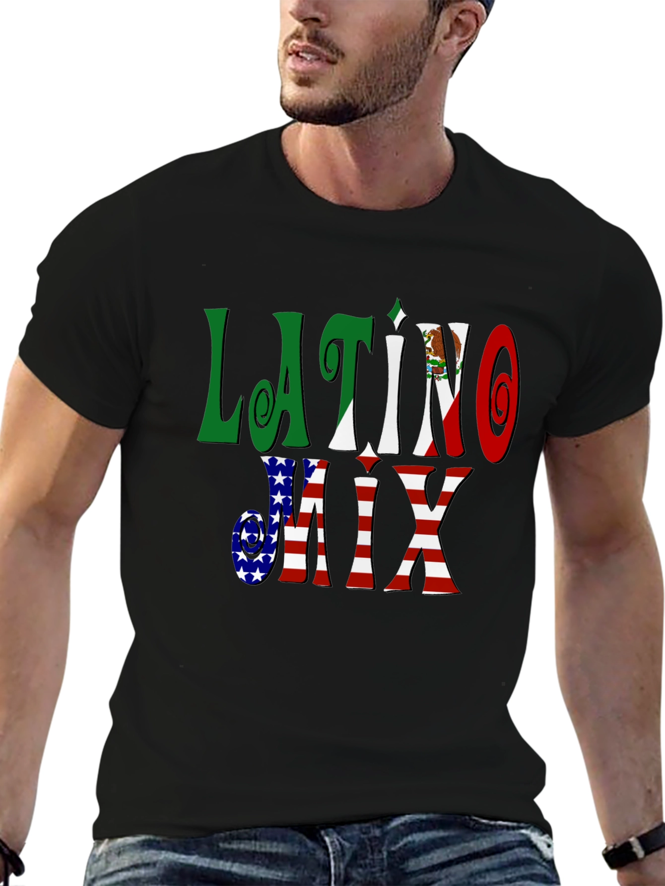 Latino Mix Graphic T-Shirt