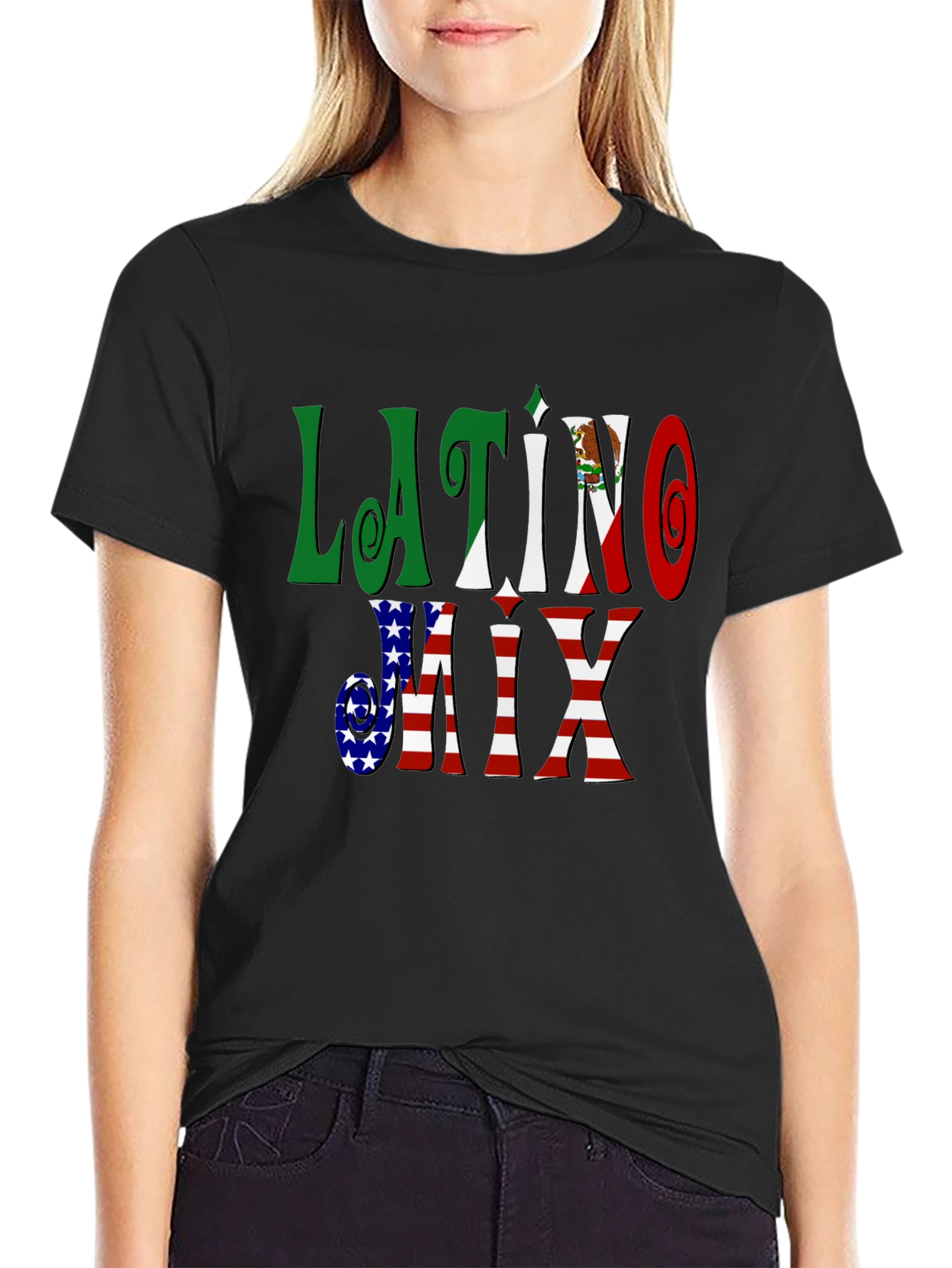 Latino Mix Graphic T-Shirt