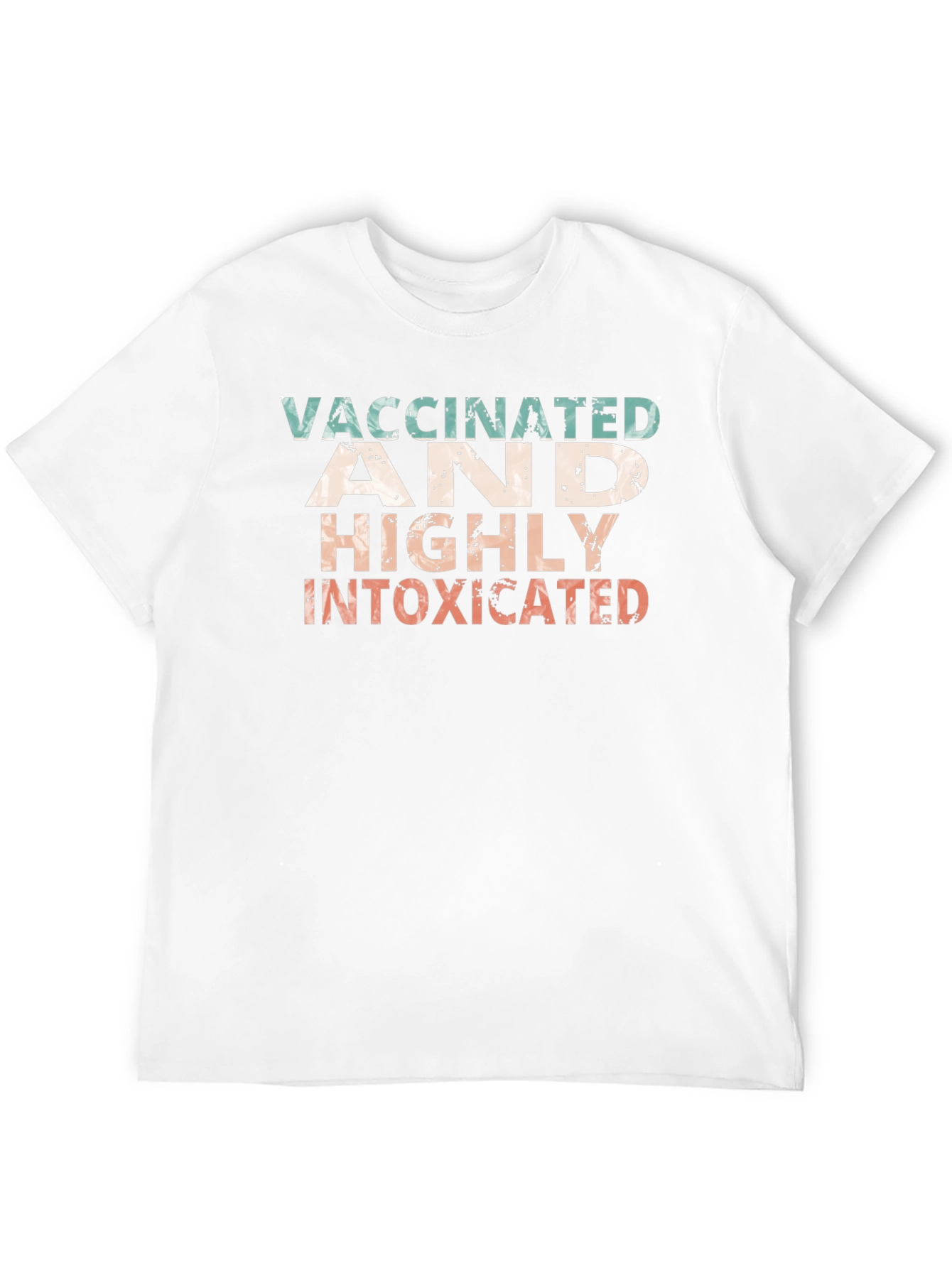 Vaccinated and Highly Intoxicated Funny T-Shirt