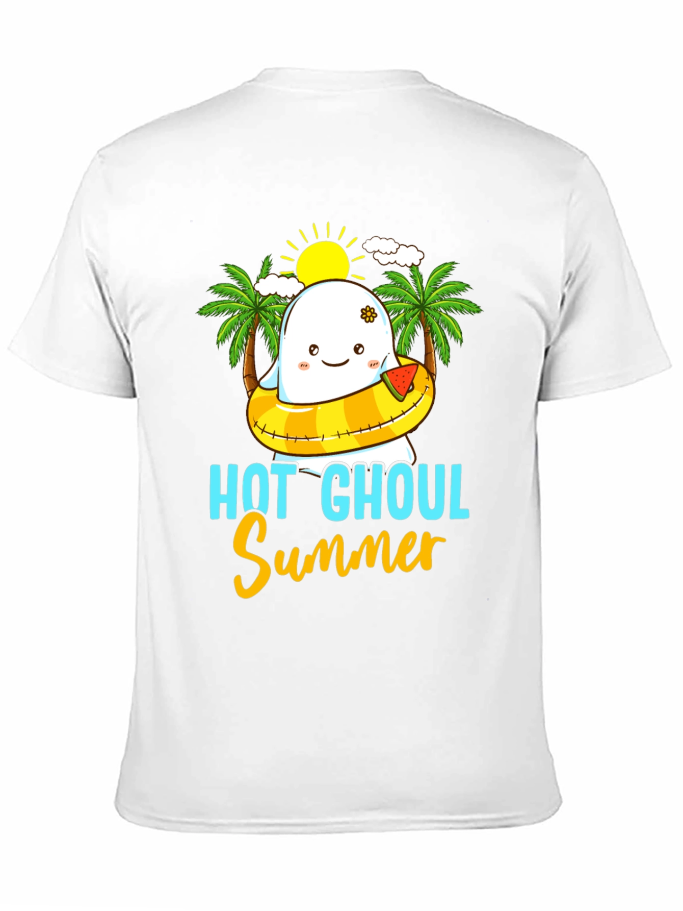 Hot Ghoul Summer Graphic T-Shirt