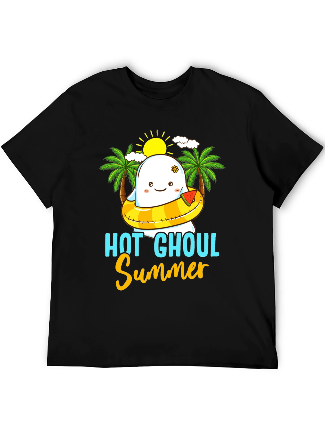 Hot Ghoul Summer Graphic T-Shirt