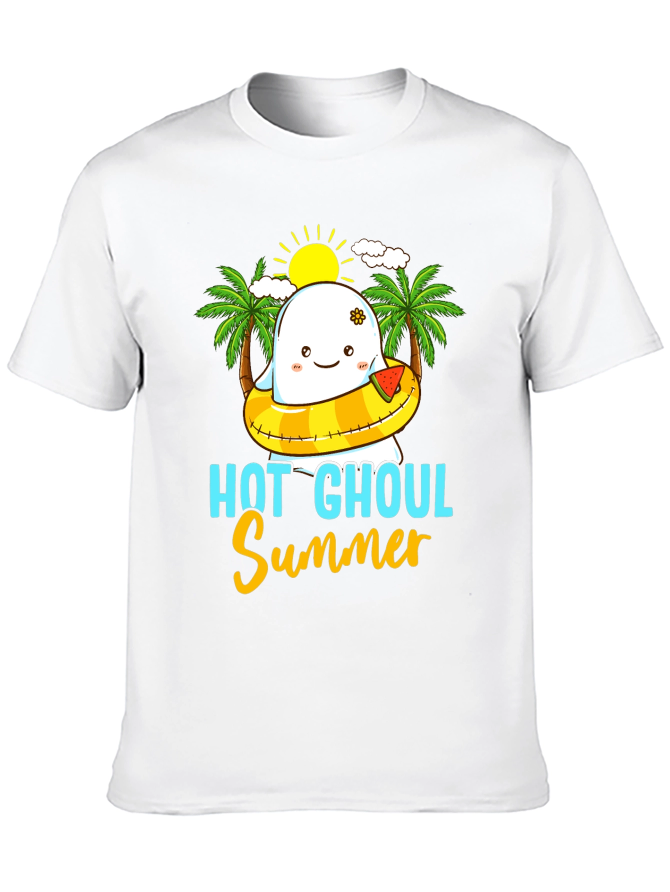 Hot Ghoul Summer Graphic T-Shirt