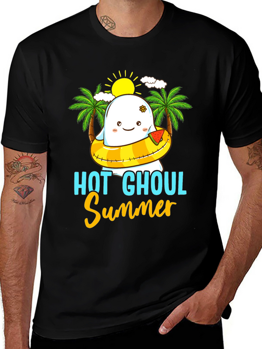 Hot Ghoul Summer Graphic T-Shirt