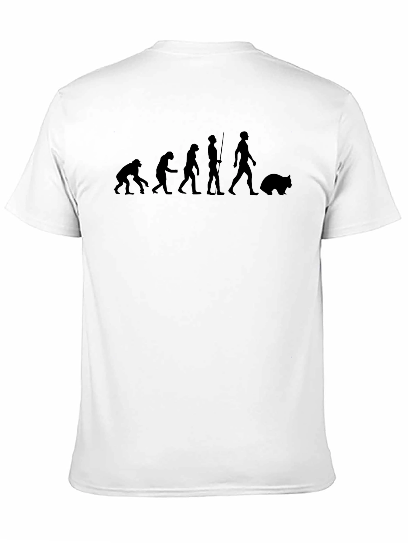 Evolution Wombat Black T-Shirt
