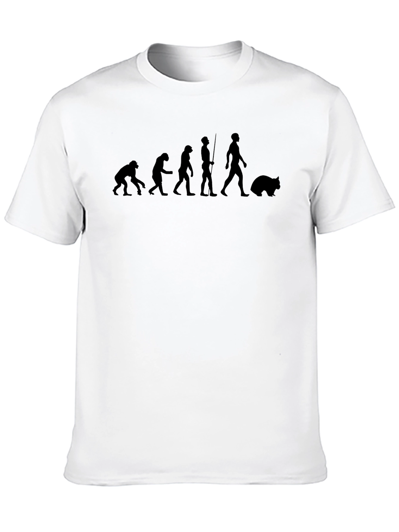 Evolution Wombat Black T-Shirt