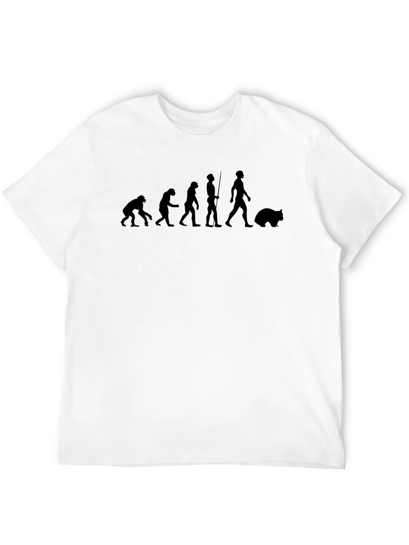 Evolution Wombat Black T-Shirt