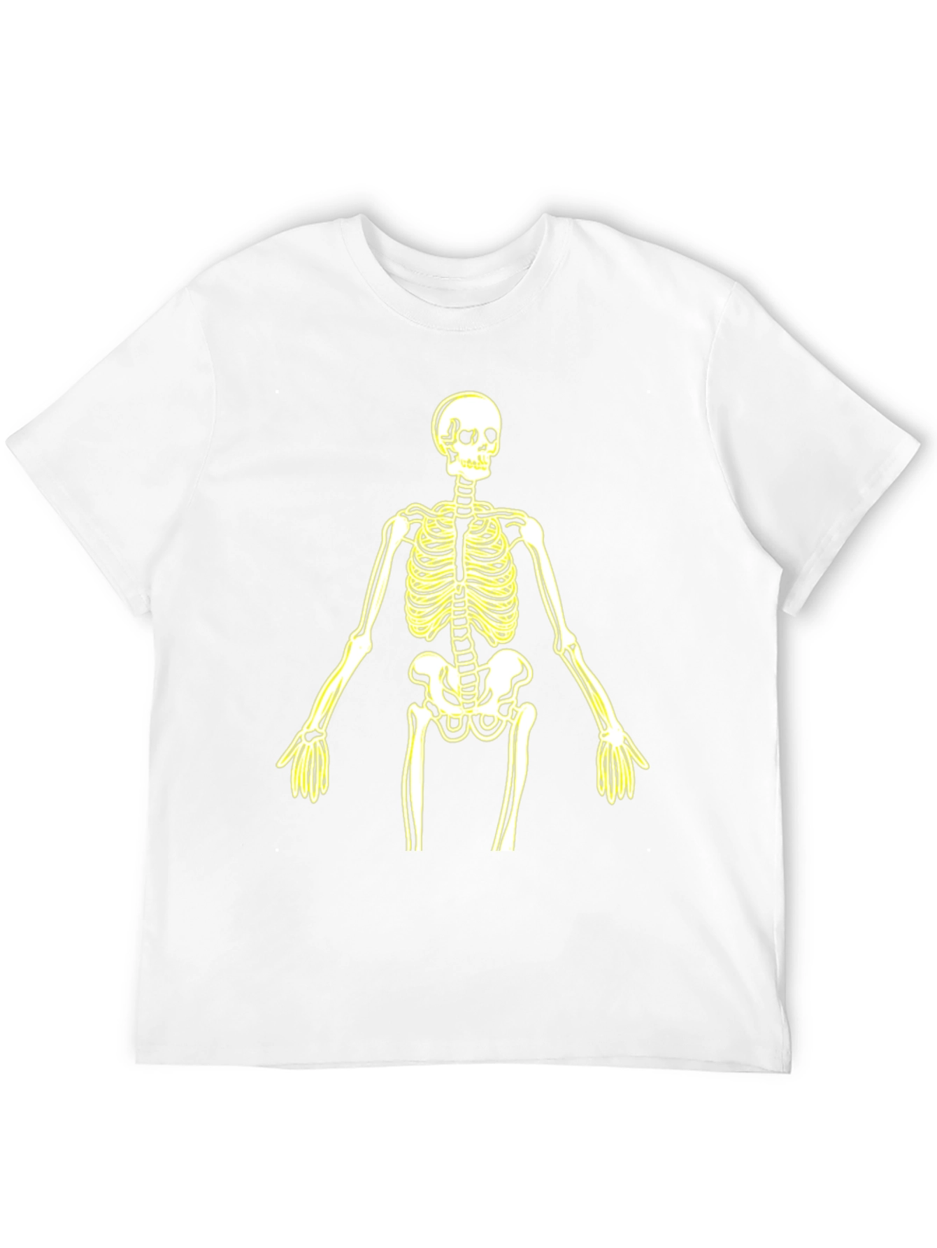 Skeleton Graphic Tee - Halloween Style