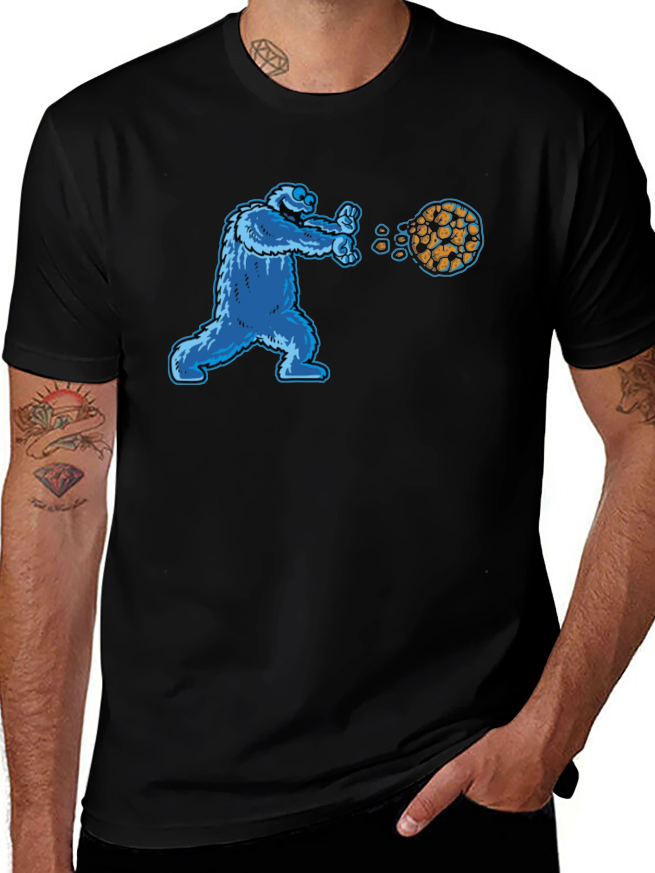 Cookie Monster T-Shirt - Cookie Blast!