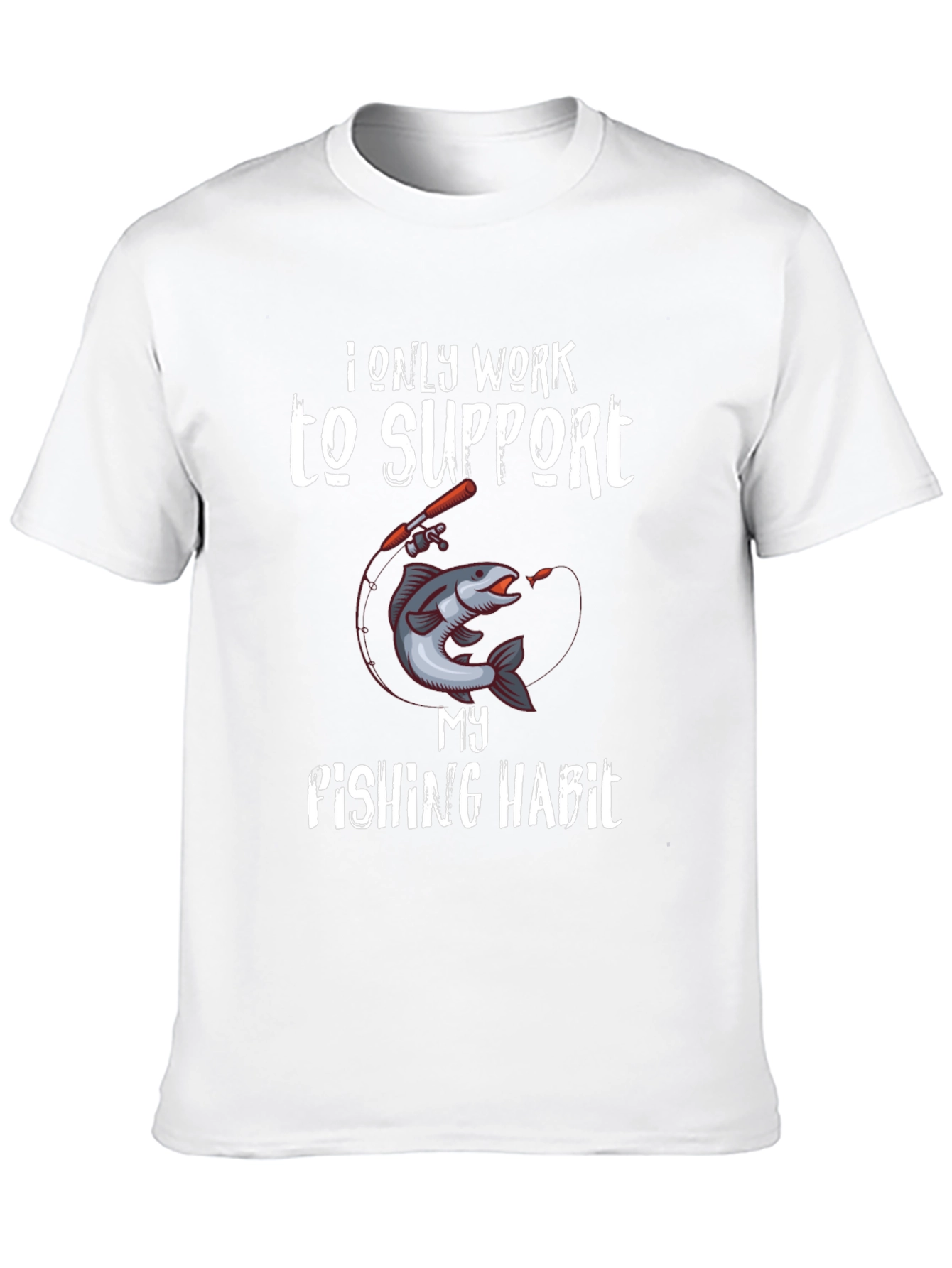 Fishing Habit T-Shirt - Funny Angler Tee