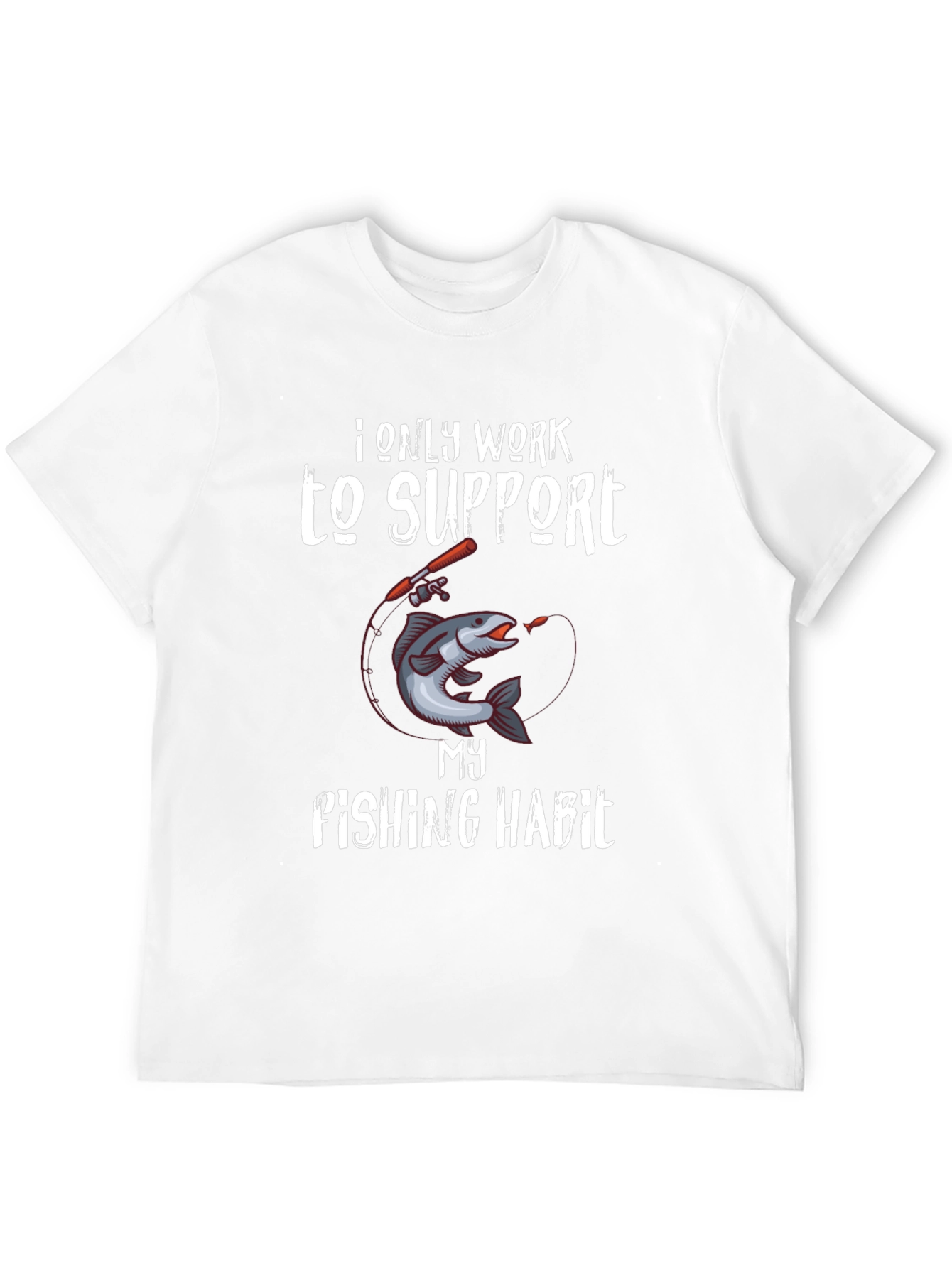 Fishing Habit T-Shirt - Funny Angler Tee