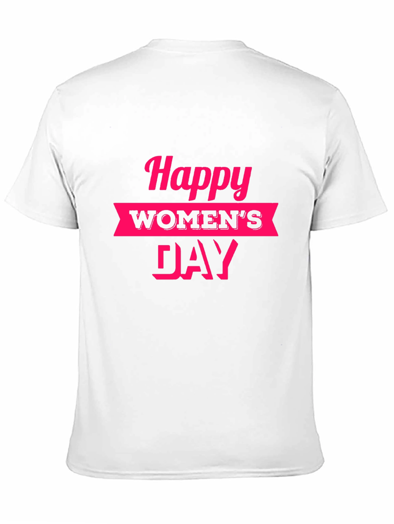 Happy Womens Day Graphic Tee - Black