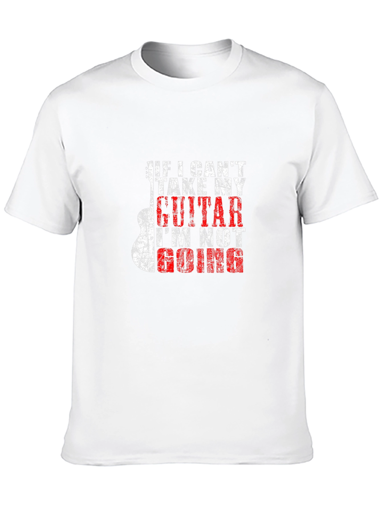 Guitar Lover T-Shirt: If I Cant Take My Guitar...