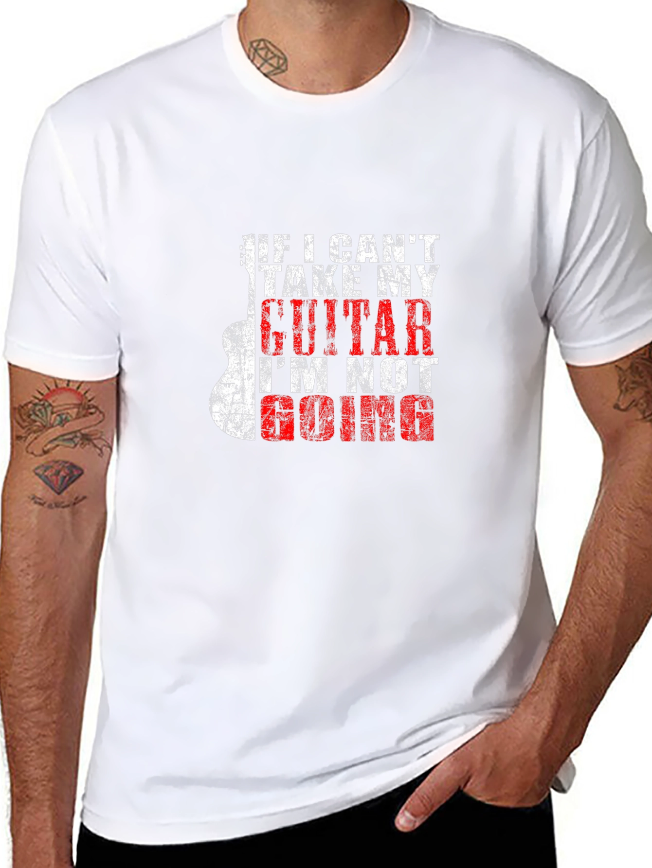 Guitar Lover T-Shirt: If I Cant Take My Guitar...