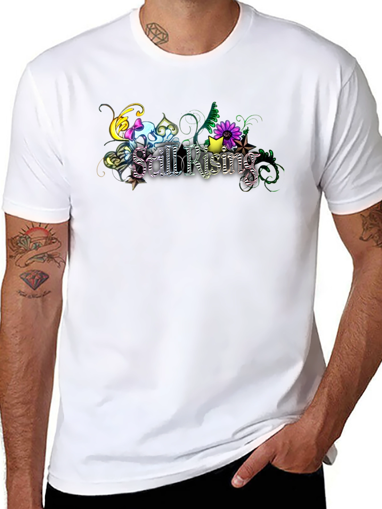 Still Rising Graphic T-Shirt - Edgy Streetwear